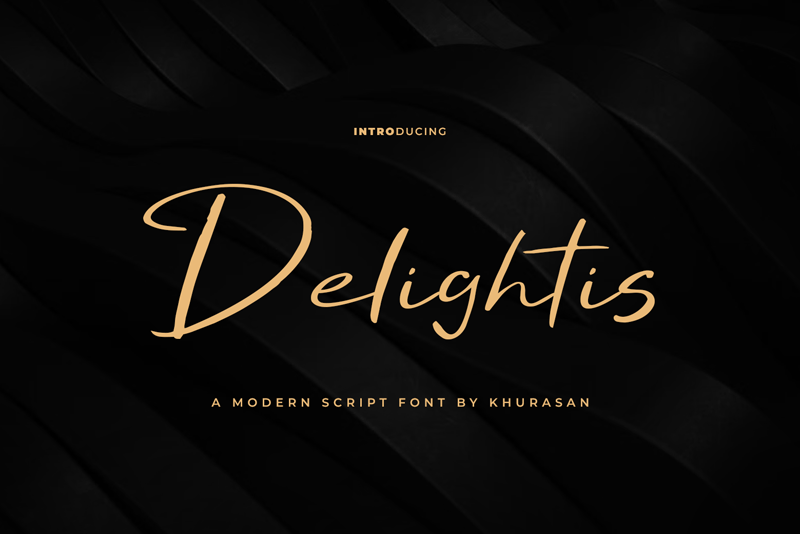 Delightis Font