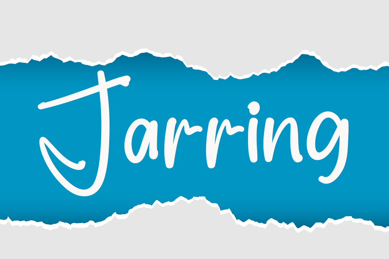 Jarring Font