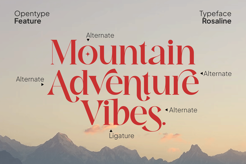 Rosaline Font