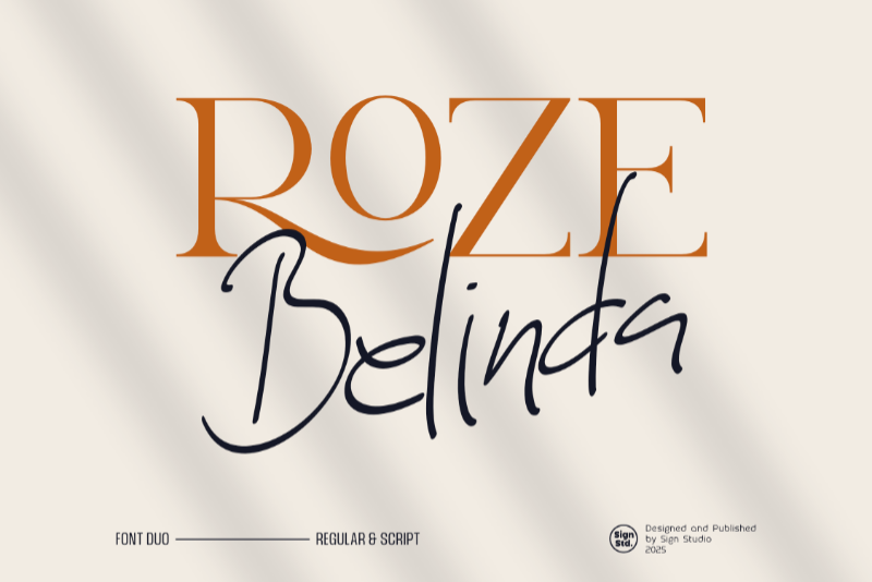 Roze Belinda Script Font