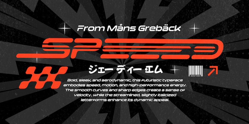 Speeed Font