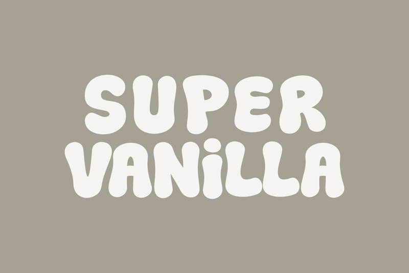 Super Vanilla Font