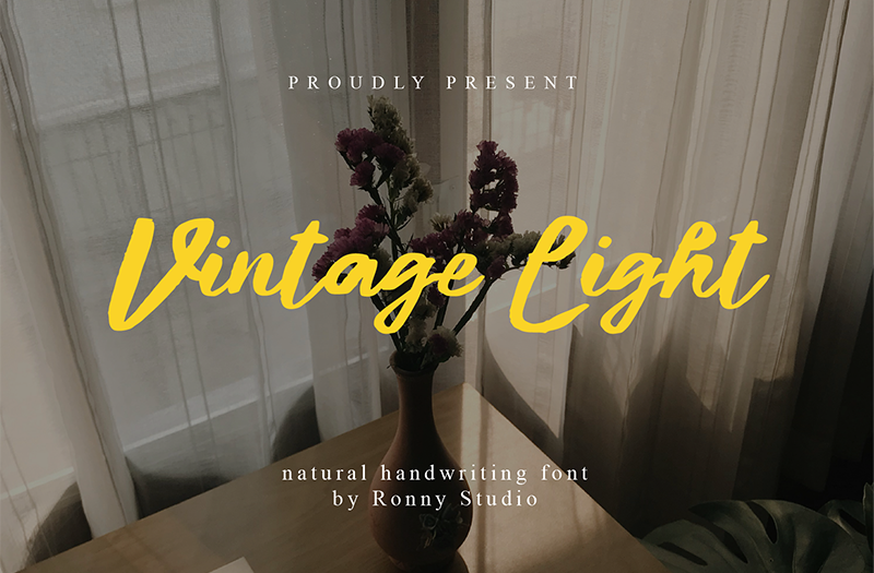 Vintage Light Font