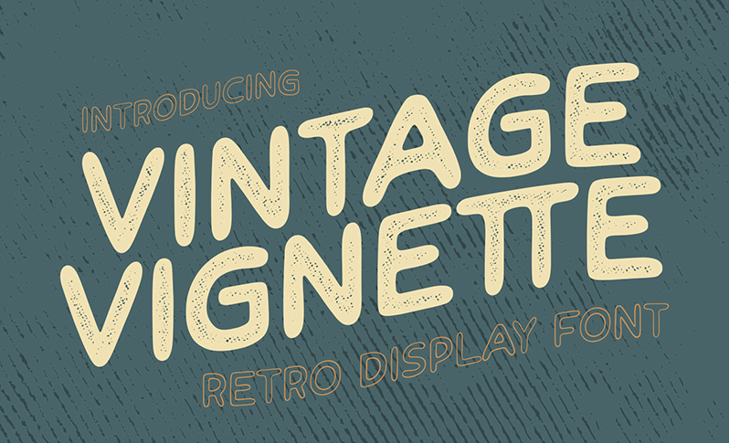 Vintage Vignette Font
