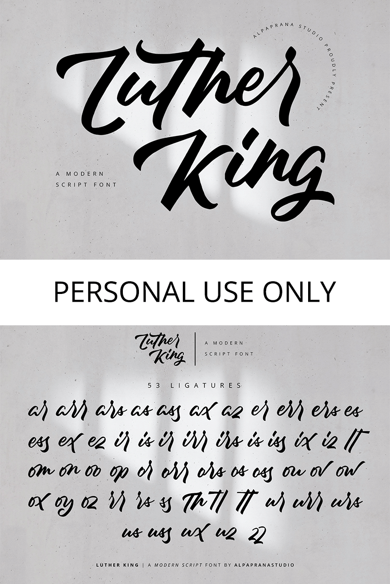 Luther King Font