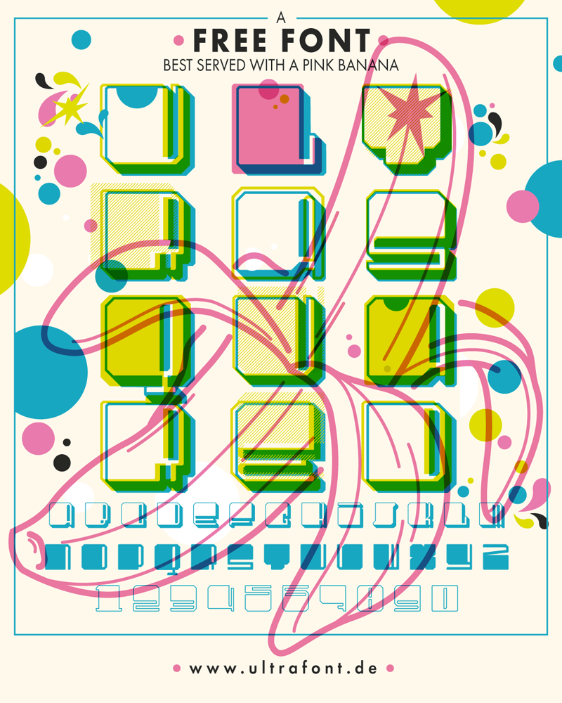 Ultra Squared Font