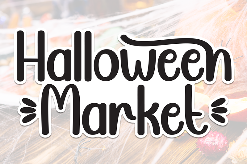 Halloween Market Font