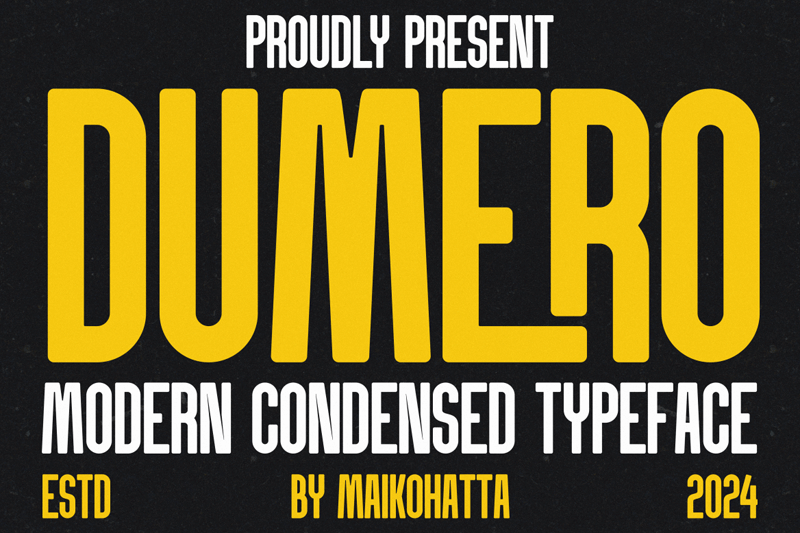 Dumero Font