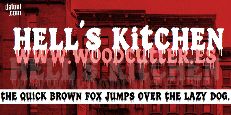 Hell's Kitchen Font