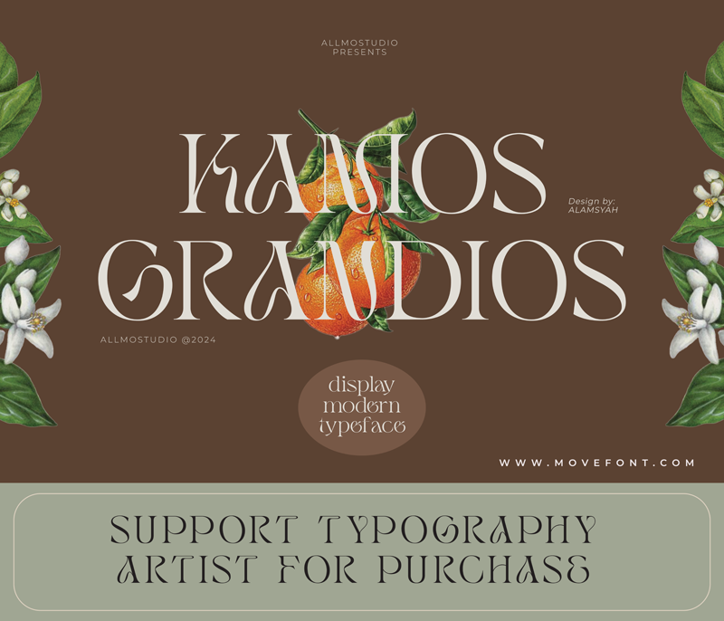 Kamos Grandios Font