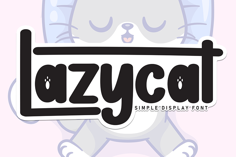 Lazycat Font