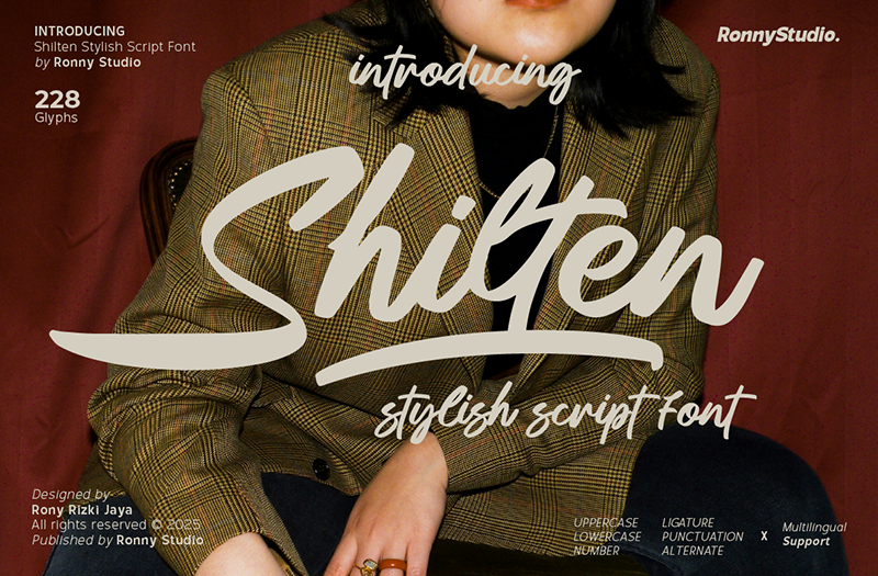 Shilten Font