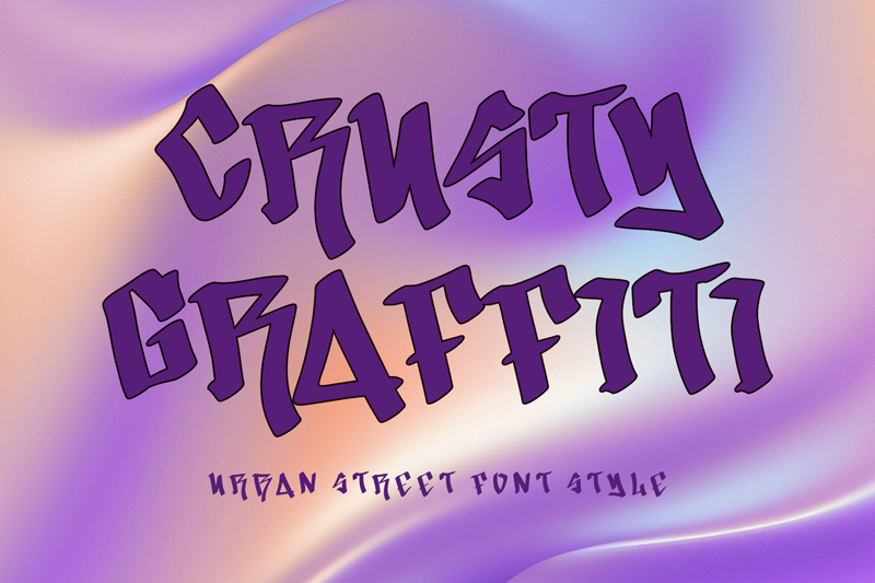 Crusty Graffiti Font