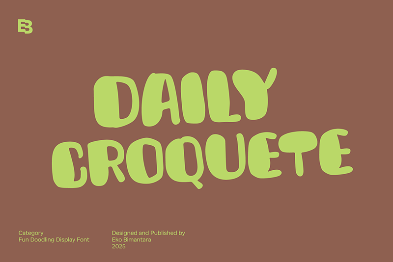 Daily Croquete Font