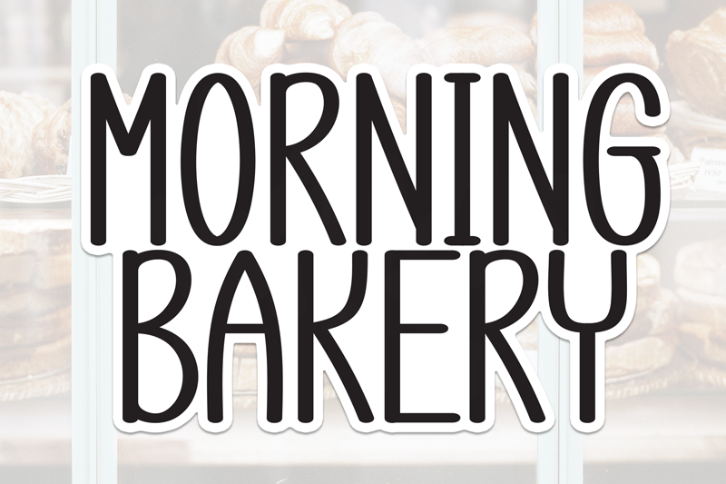 Morning Bakery Font