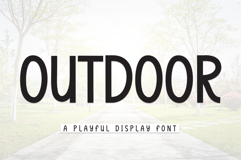 Outdoor Font