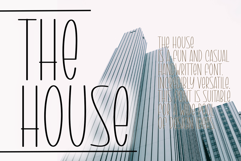 The House Font