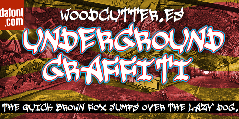 Underground Graffiti Font