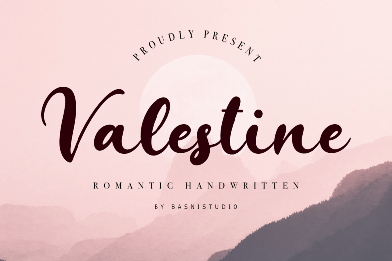 Valestine Font