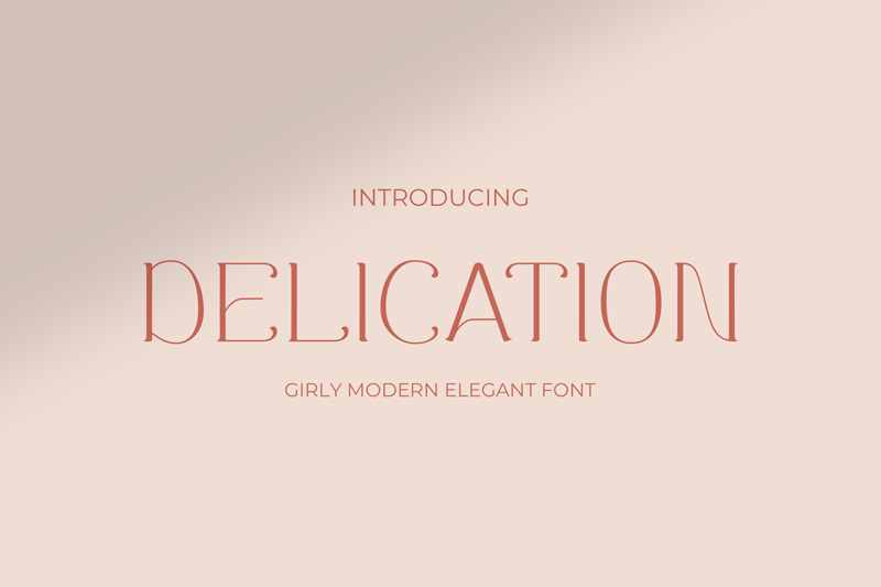 Delication Font