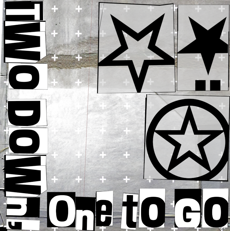 Two Down, One to Go Font