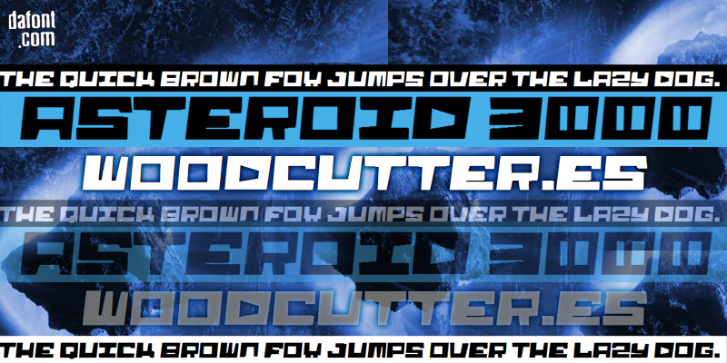 Asteroid 3000 Font