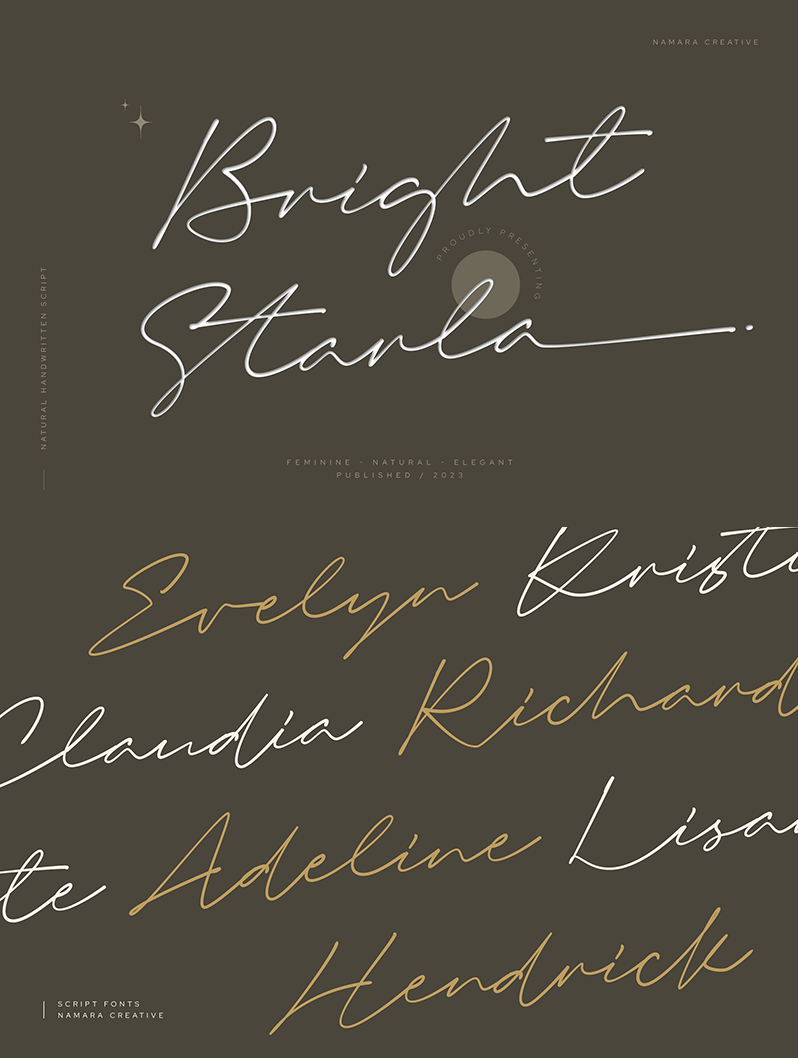 Bright Starla Font