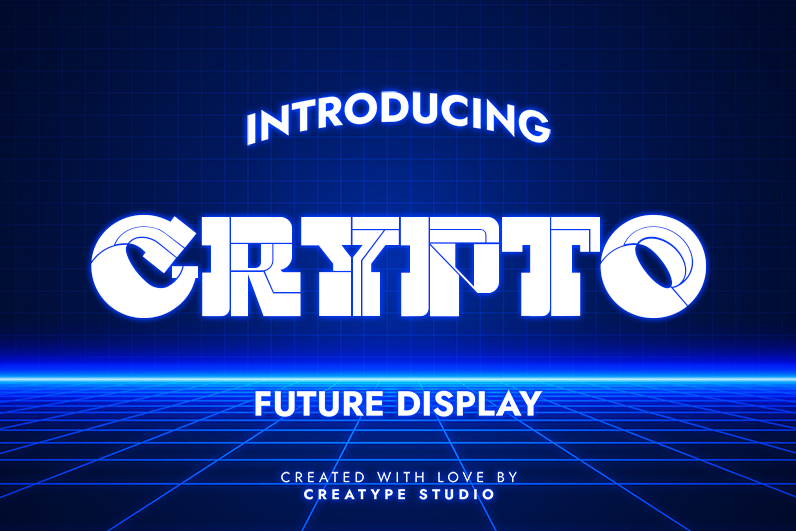 Crypto Font