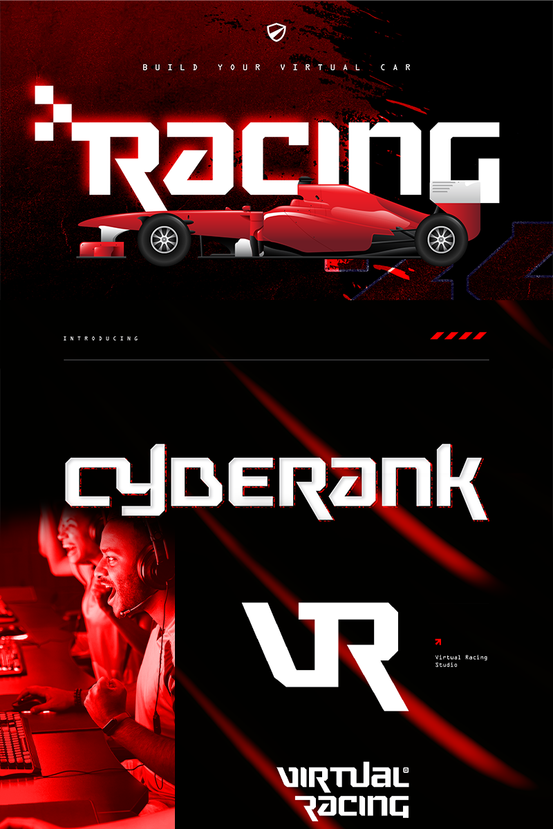 Cyberank Font
