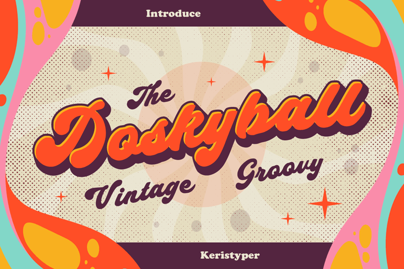 Doskyball Font