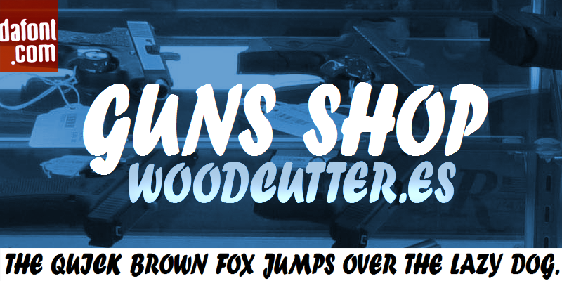 Guns Shop Font