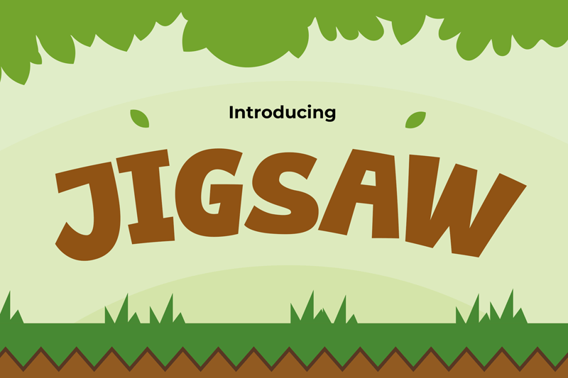 Jigsaw Font