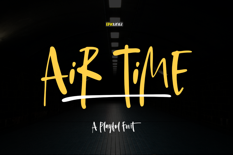 Air Time Font