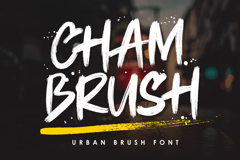 Chambrush Font