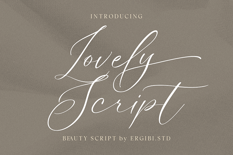 Lovely Script Font