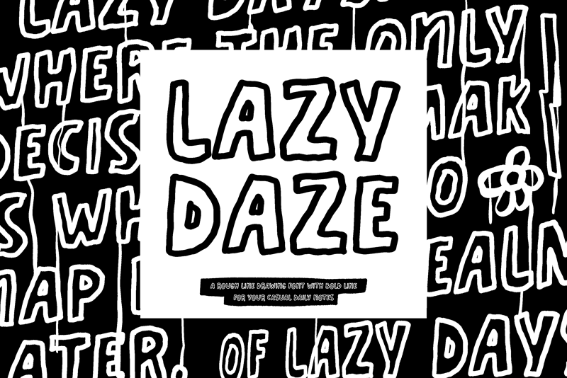 ATP Lazy Daze Font