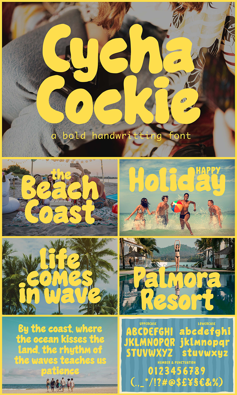 Cycha Cockie Font