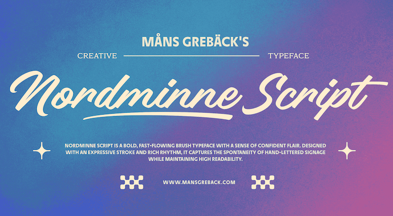 Nordminne Script Font
