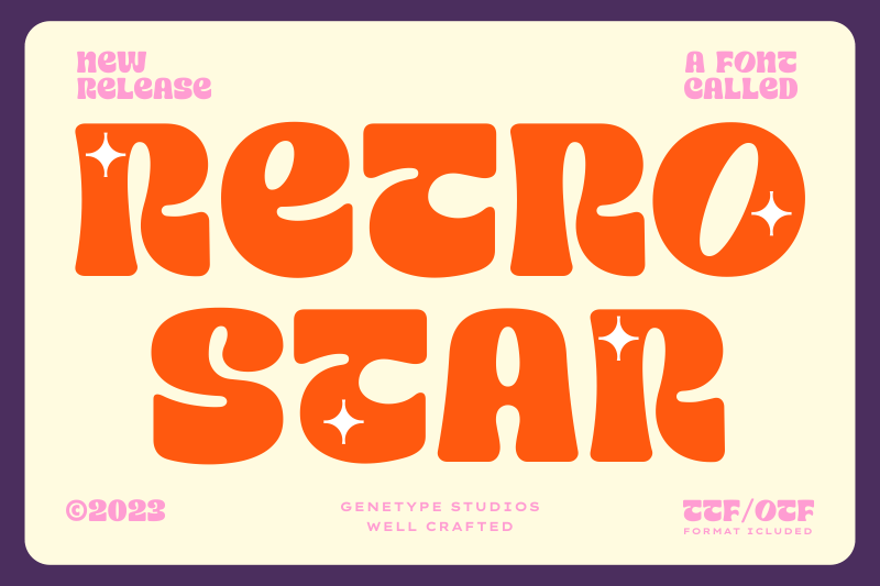 Retro Star Font