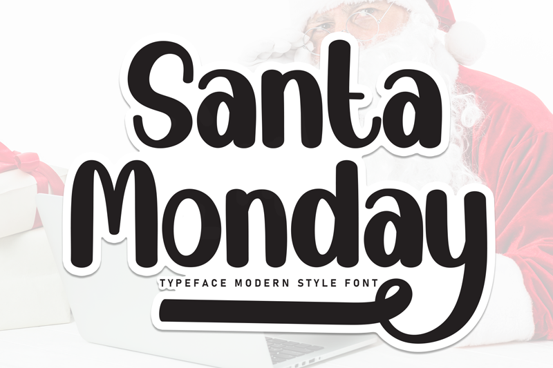 Santa Monday Font