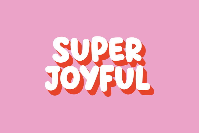 Super Joyful Font