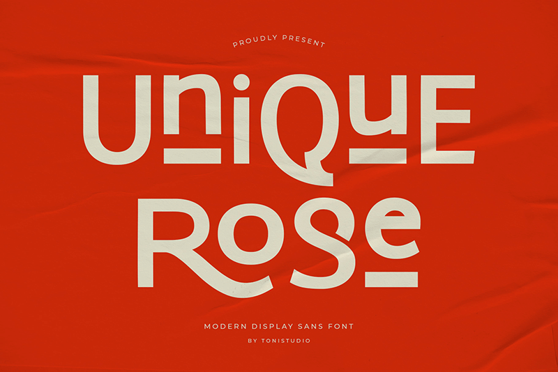 Unique Rose Font