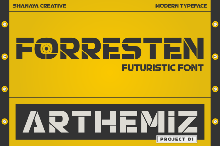 Forresten Font