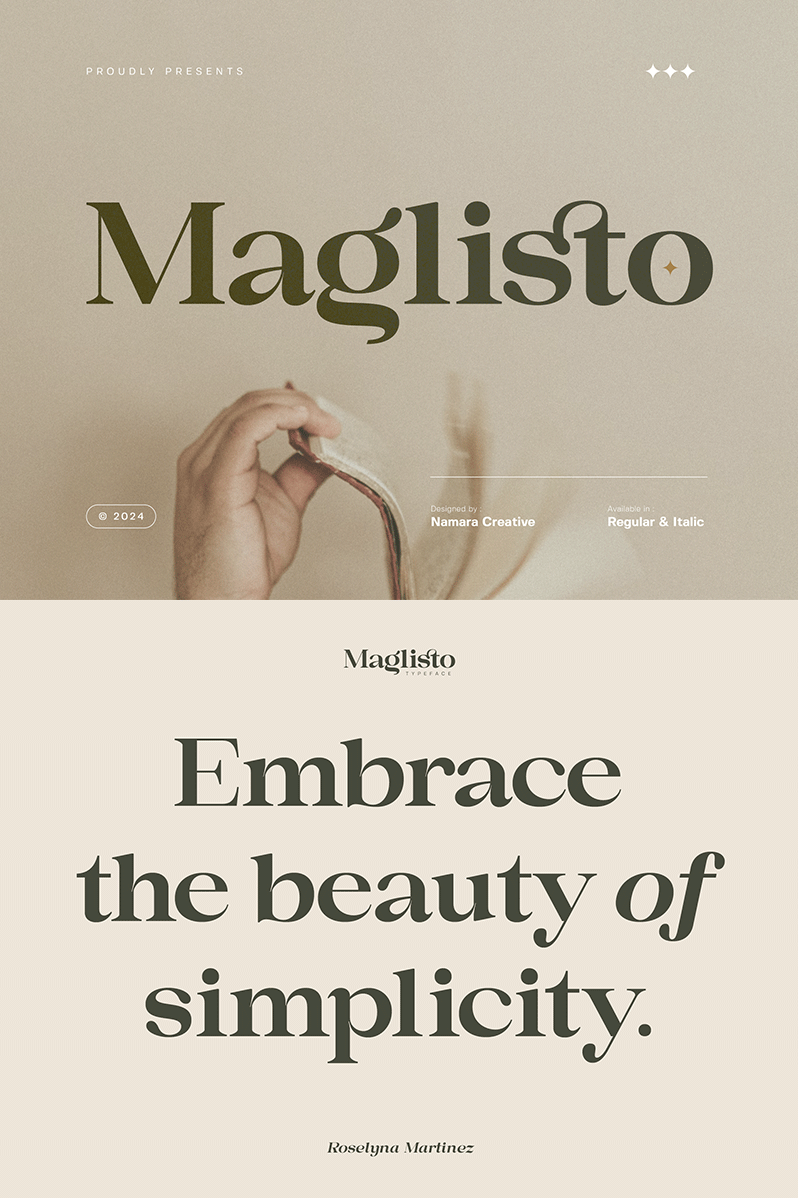 Maglisto Font