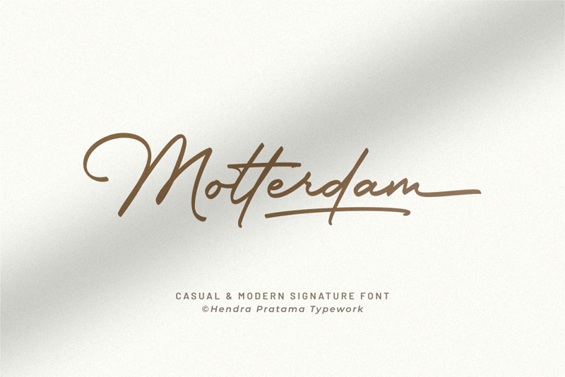 Motterdam Font