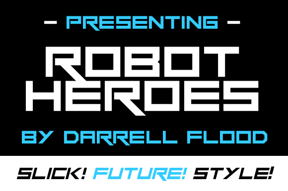 Robot Heroes Font