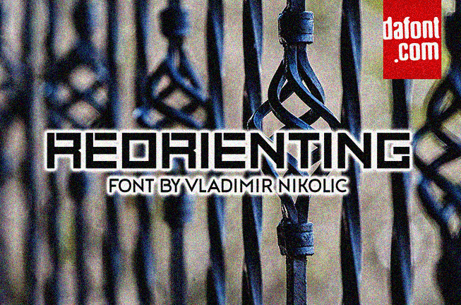 Reorienting Font