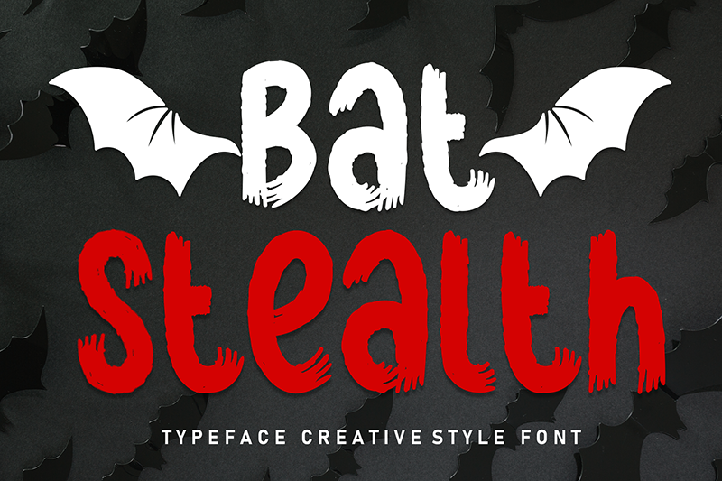 Bat Stealth Font