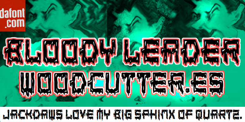 Bloody Leader Font