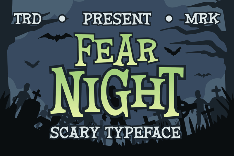 Fear Night Font